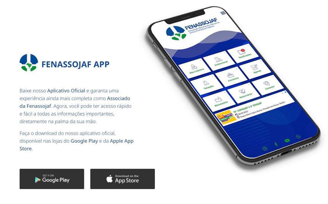 FENASSOJAF LANÇA APLICATIVO COM VERSÃO PARA ANDROID E IOS