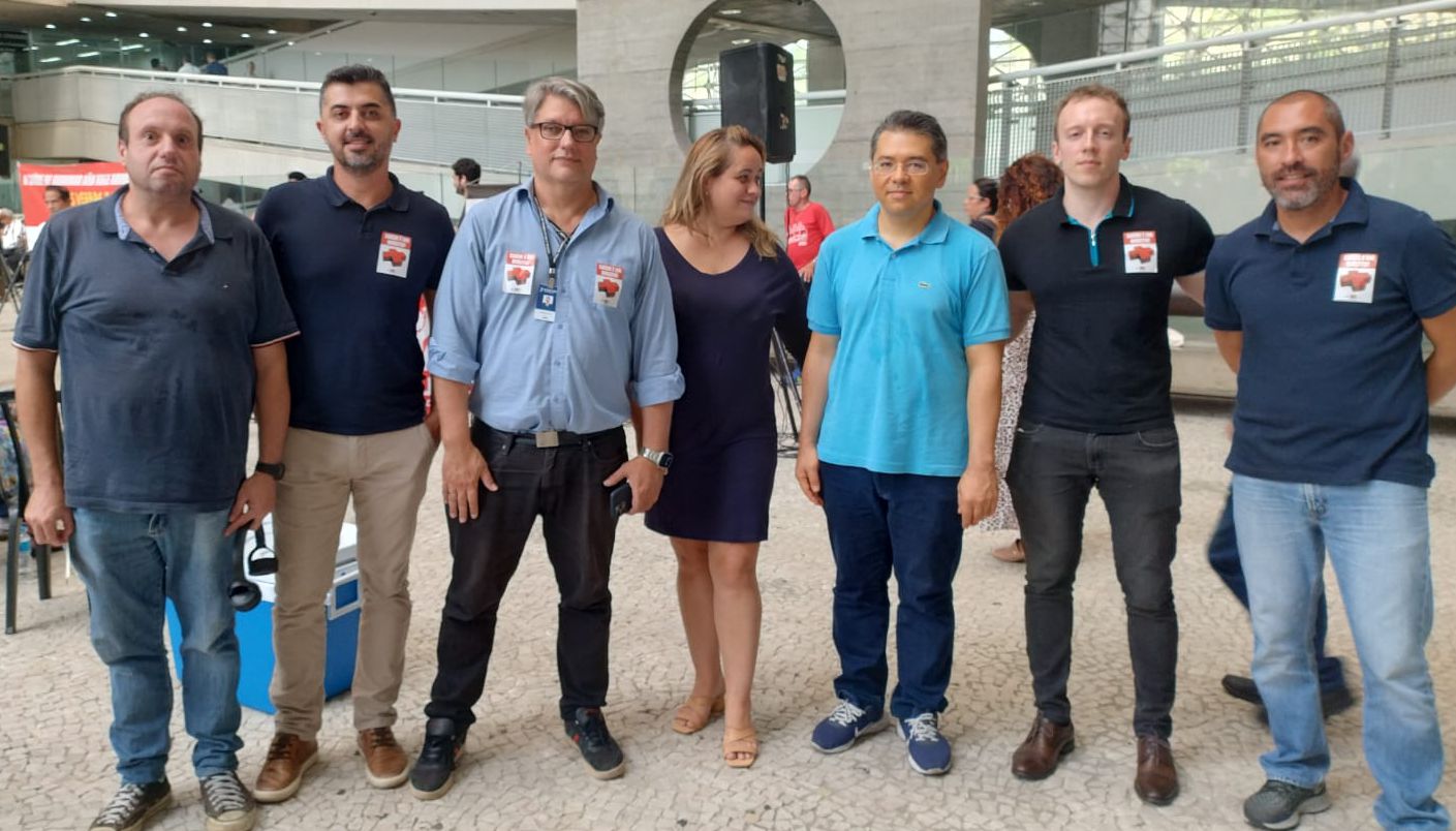 FENASSOJAF PARTICIPA DE ATO DOS SERVIDORES DO TRT-2 PELA ASSISTÊNCIA SAÚDE