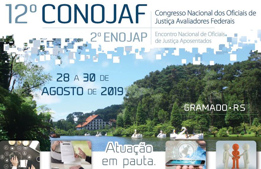 SEGUNDO PERÍODO DE INSCRIÇÕES PARA O 12º CONOJAF E 2º ENOJAP TERMINA NA PRÓXIMA TERÇA-FEIRA