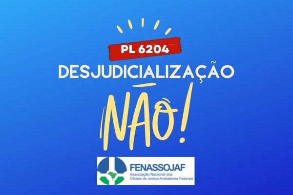 URGENTE! PLENÁRIO DO SENADO ANALISA PL DA DESJUDICIALIZAÇÃO NA TARDE DESTA TERÇA-FEIRA: TODOS EM BRASÍLIA NA LUTA CONTRA A PRIVATIZAÇÃO DO JUDICIÁRIO!