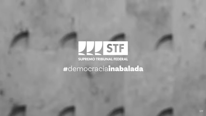 STF LANÇA CAMPANHA DEMOCRACIA INABALADA EM RESPOSTA AOS ATAQUES DE 8 DE JANEIRO