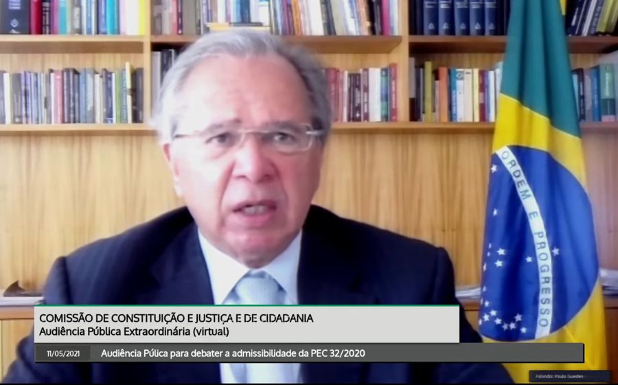 “A DIFERENÇA É QUE NÃO É SÓ FAZER UM EXAME E GANHAR UM SALÁRIO ALTO E ESTABILIDADE PARA O RESTO DA VIDA”, AFIRMA PAULO GUEDES EM AUDIÊNCIA SOBRE A PEC 32