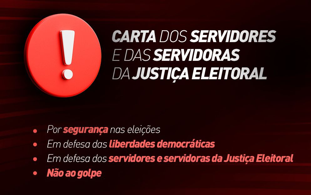 FENASSOJAF APOIA CARTA APROVADA POR PARTICIPANTES DO ENEJE 2022 PELA SEGURANÇA NAS ELEIÇÕES E CONTRA MANOBRAS GOLPISTAS DE BOLSONARO