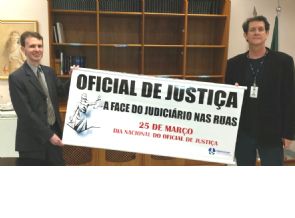 ASSOJAF/PR VISITA JUIZ DA CEMAN DA JUSTIÇA FEDERAL EM CURITIBA