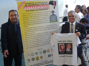 FENASSOJAF PARTICIPA DE ATO PÚBLICO NA CÂMARA DOS DEPUTADOS SOBRE PROFISSIONAIS DA SEGURANÇA PÚBLICA ASSASSINADOS