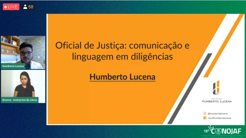 “NÃO PODEMOS ESQUECER QUE A NOSSA PRINCIPAL FERRAMENTA DE TRABALHO SERÁ SEMPRE A COMUNICAÇÃO COM AS PESSOAS” DESTACA OFICIAL DO TRT-21