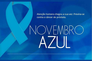  FENASSOJAF INTEGRA A CAMPANHA NOVEMBRO AZUL CONTRA O CÂNCER DE PRÓSTATA