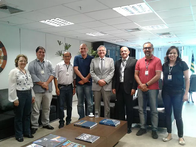 VICE-DIRETOR DA FENASSOJAF PARTICIPA DE REUNIÃO COM O PRESIDENTE DO TRT-18