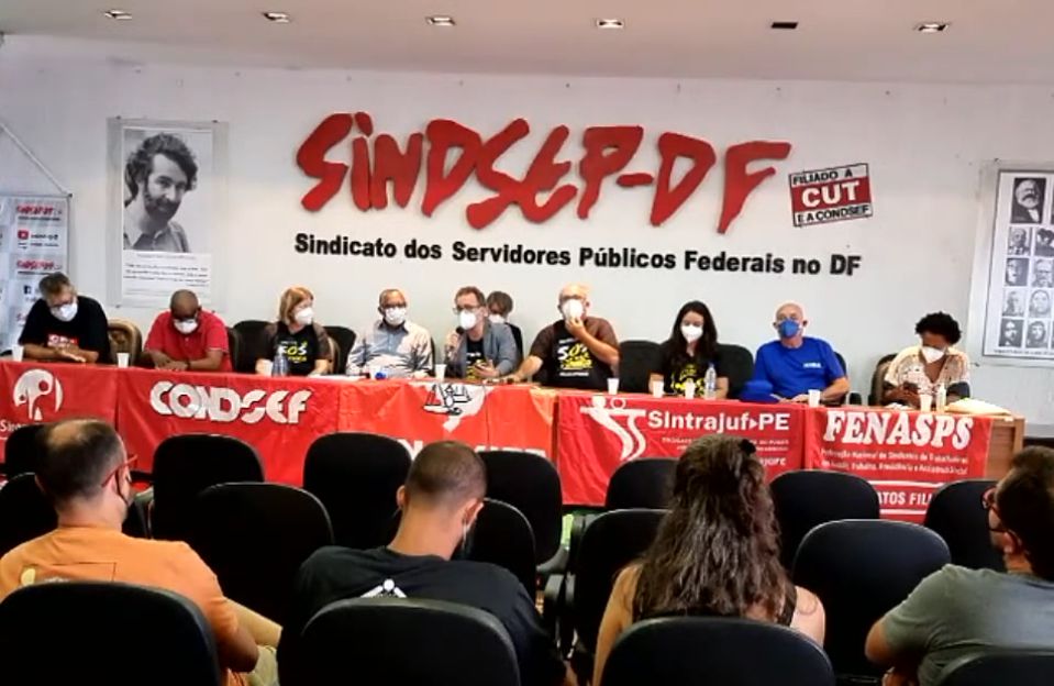 COLETIVA DE IMPRENSA REAFIRMA CALENDÁRIO DE MOBILIZAÇÕES E GREVE GERAL A PARTIR DE 9 DE MARÇO