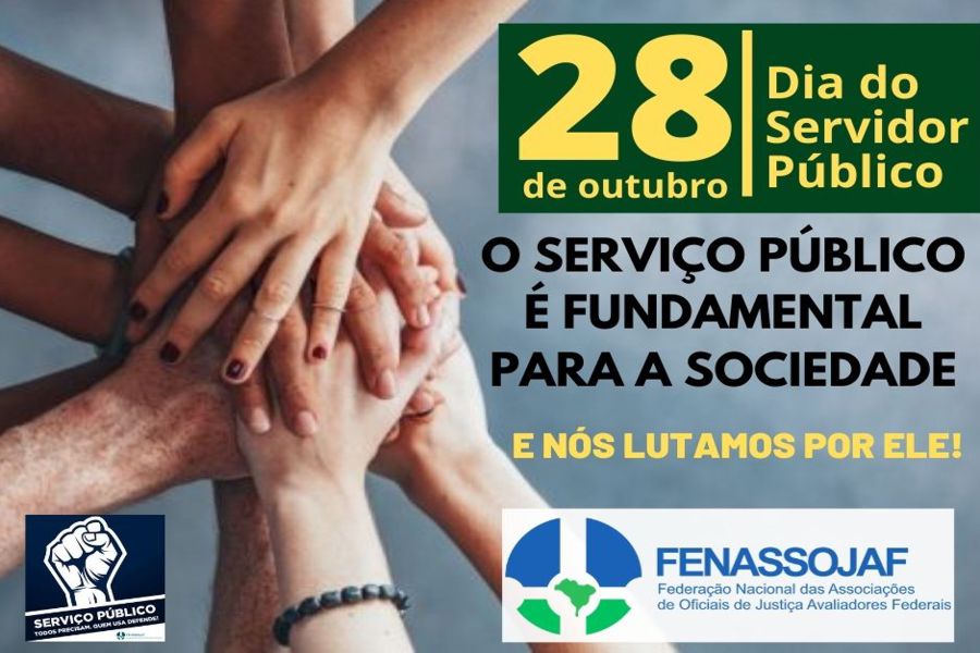 28 DE OUTUBRO: FENASSOJAF LUTA PELO SERVIÇO PÚBLICO!