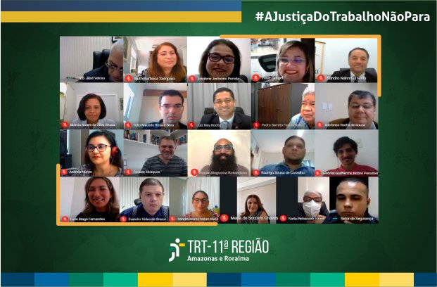 ASSOJAF/AM-RR PARTICIPA DE REUNIÃO SOBRE PLANO DE RETOMADA PRESENCIAL NO TRT-11