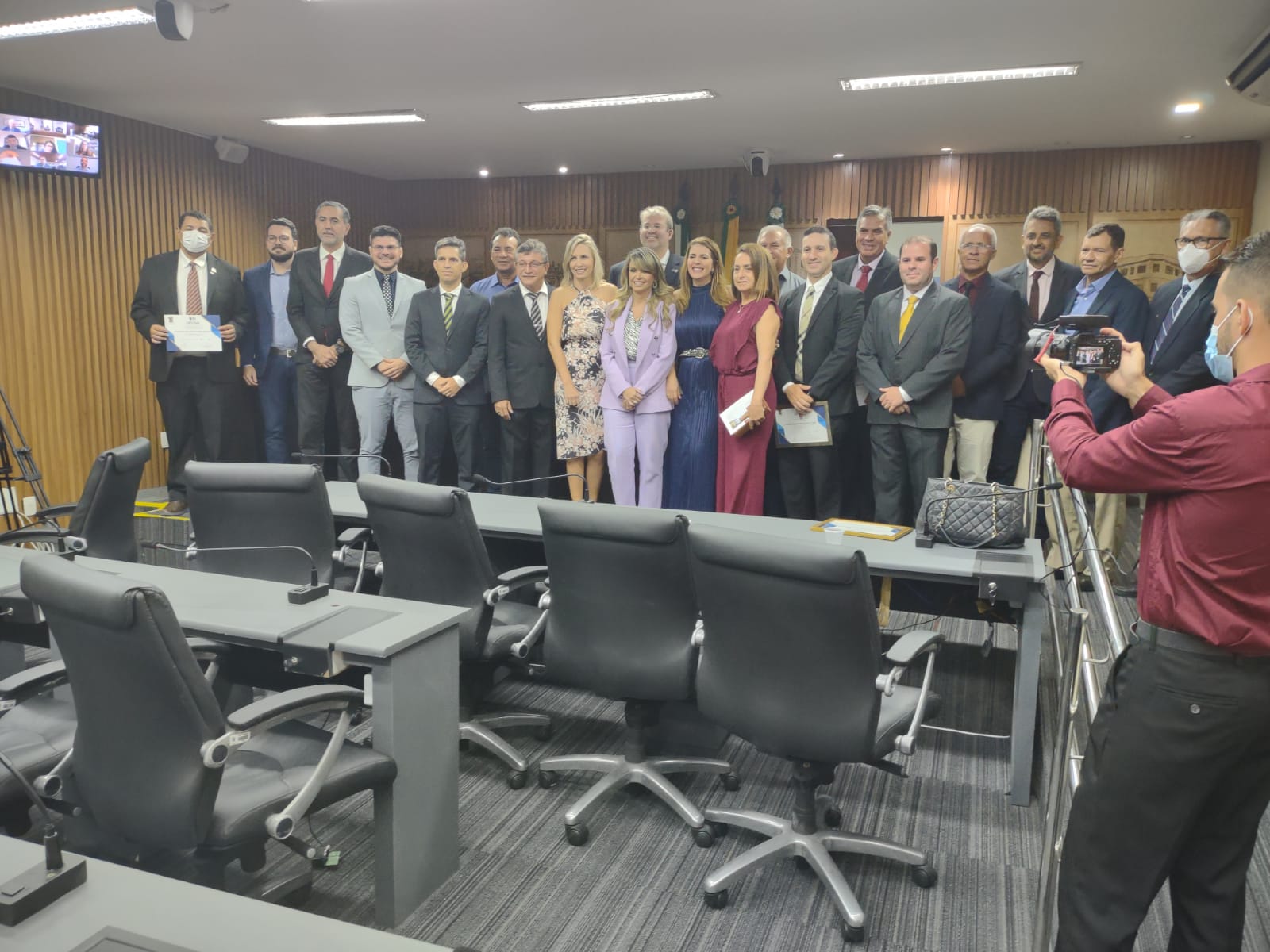 OFICIAIS DE JUSTIÇA SÃO HOMENAGEADOS PELA CÂMARA MUNICIPAL DE NATAL