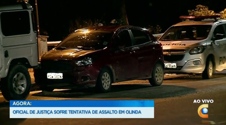 OFICIAL DE JUSTIÇA É ASSALTADO E TEM O CARRO ROUBADO DURANTE DILIGÊNCIA EM OLINDA