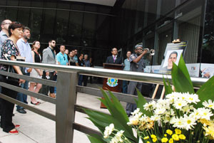 MOBILIZAÇÃO EM CAMPINAS HOMENAGEIA OFICIAL DE JUSTIÇA ASSASSINADO EM BARRA DO PIRAÍ/RJ