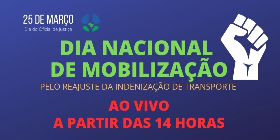 DIA DE MOBILIZAÇÃO: FENASSOJAF PROMOVE LIVE A PARTIR DAS 14 HORAS NESTA SEXTA-FEIRA