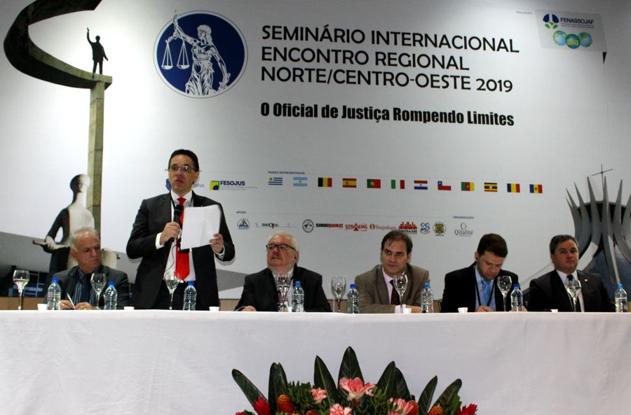 ABERTURA DO SEMINÁRIO INTERNACIONAL DESTACA IMPORTÂNCIA DO CARGO DE OFICIAL DE JUSTIÇA EM TODO O MUNDO