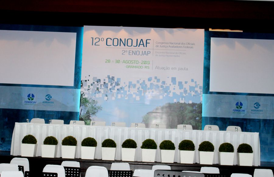 TUDO PRONTO PARA O 12º CONOJAF E 2º ENOJAP EM GRAMADO!